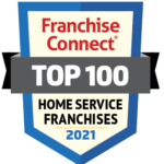 Franchise Connect logo highlighting top home service franchises of 2021