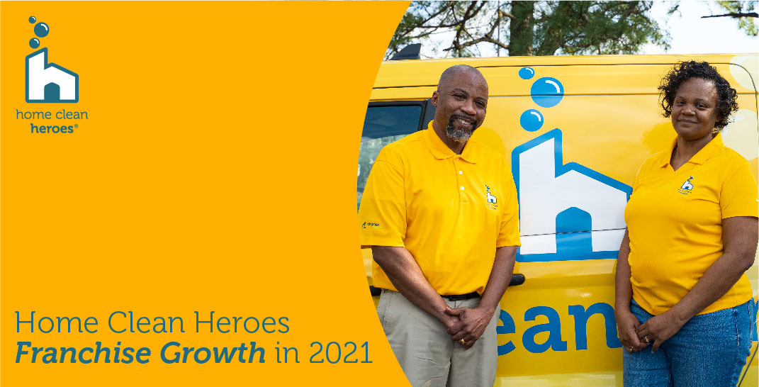  Home Clean Heroes franchisees who signed in 2021