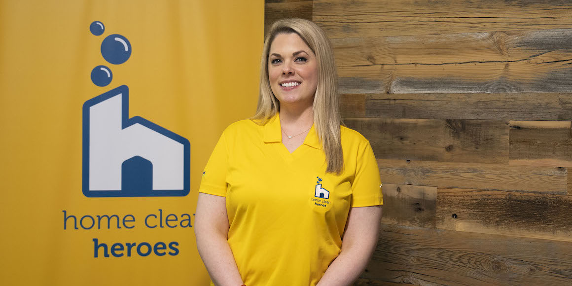 Home Clean Heroes franchise owner Kristin Humphrey